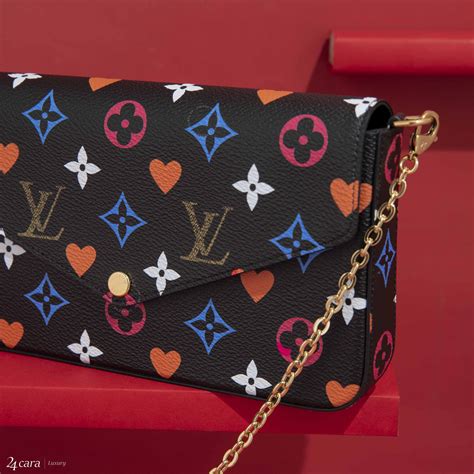 lv game on felicie pochette|louis vuitton félicie pochette.